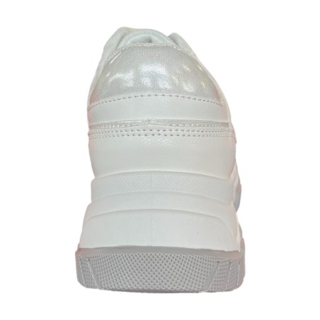 Laura Biagiotti 9650 Sneakers Donna Stringate Platform White