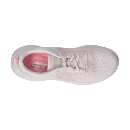 SKECHERS 150562 SMOOTH WAVE Sneakers Donna Stringate Natural/Pink