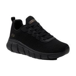 SKECHERS 117346 VISIONARY ESSENCE  Sneaker Donna Stringate Black