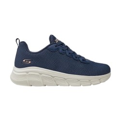SKECHERS 117346 VISIONARY ESSENCE  Sneaker Donna Stringate Blu