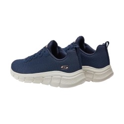 SKECHERS 117346 VISIONARY ESSENCE  Sneaker Donna Stringate Blu 2