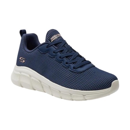 SKECHERS 117346 VISIONARY ESSENCE  Sneaker Donna Stringate Blu