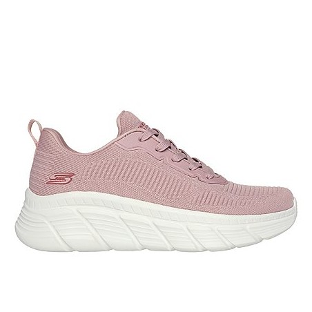 SKECHERS 117385 FLYING HI Sneakers Donna Stringate Rosa
