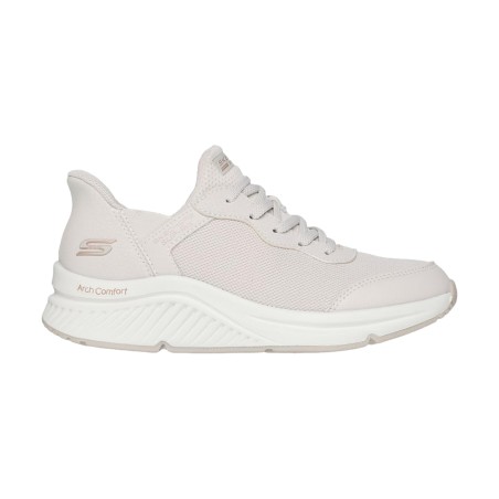 SKECHERS 117627 A LOOK  Sneakers Donna Stringate Slip-Ins Natural