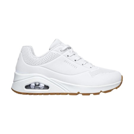 SKECHERS 73690 UNO STAND ON AIR  Sneakers Donna Stringate White
