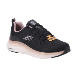SKECHERS 150025 VAPOR FOAM MIDNIGH  Sneakers Donna Black Rose Gold 2