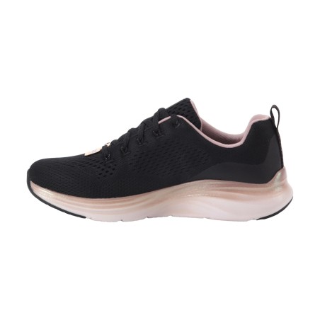 SKECHERS 150025 VAPOR FOAM MIDNIGH  Sneakers Donna Black Rose Gold
