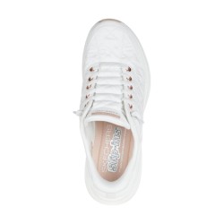 SKECHERS 150413 Slip Ins Contour Foam Sneakers Donna Stringate White Rose Gold 2