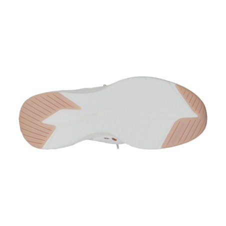 SKECHERS 150413 Slip Ins Contour Foam Sneakers Donna Stringate White Rose Gold