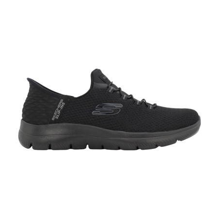 SKECHERS 150123 SUMMITS-DIAMOND DREAM Sneakers Donna Con Lacci Elastici Nero