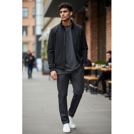 Urban Ring UR1140007 Giubbiotto Lupetto Uomo Softshell Nero