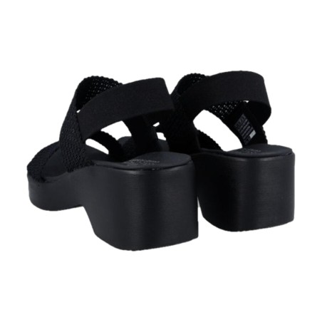 SKECHERS 119413 CALI DAY Sandali Donna Tacco Medio Nero