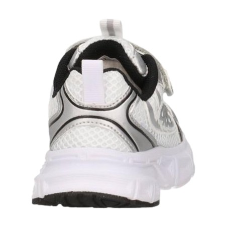 Paciotti 4US UBK25007 Sneakers Bambino con Lacci Elastici e Strappo White/Silver