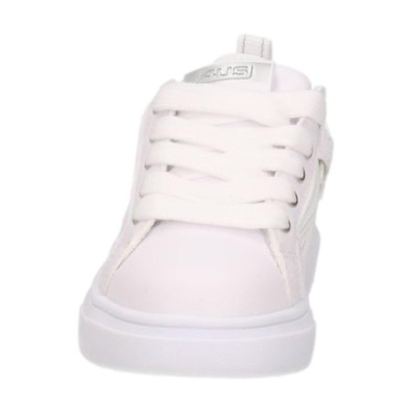 Paciotti 4US UBK25004 Sneakers Bambino Stringate con Zip Laterale Bianco