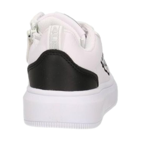 Paciotti 4US UBK25004 Sneakers Bambino Stringate con Zip Laterale Bianco/Nero