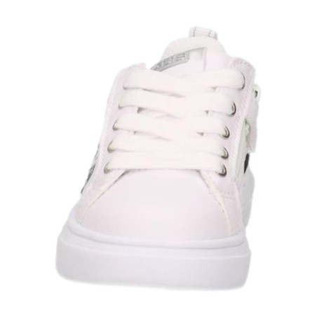 Paciotti 4US UBK25004 Sneakers Bambino Stringate con Zip Laterale Bianco/Nero