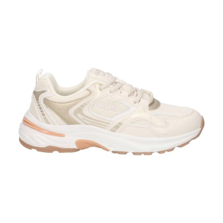 Paciotti 4BX217 Sneakers Donna Stringate Beige