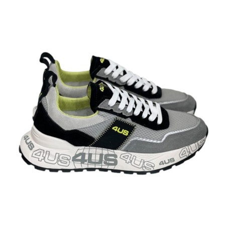 Paciotti 4US-13 Sneakers Uomo Strinagate Grey