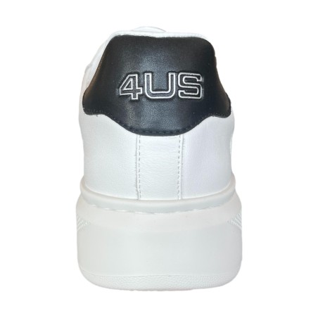 Paciotti 4US 0061 Sneaker Uomo Stringate White/Black