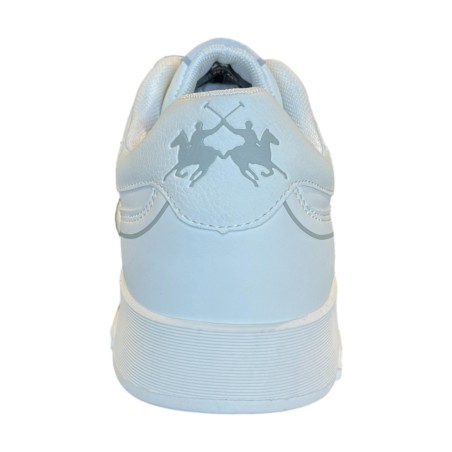 La Martina 001 A0 Sneakers Uomo Stringate Bianco