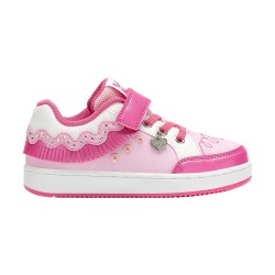 Lelli Kelly 8056 FRANGETTA MIX Scarpe Bambina Sneaker con Lacci Elastici Fuxia