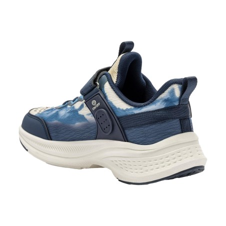 Bull Boys 5274 URAGANO REX Scarpe Bambino Sneaker Lacci Elastici Con Strappo Blu