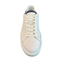 Harmont&Blain AA0.A2  Sneakers Uomo Stringate Bianco-Blu 2