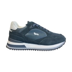 Harmont&Blain A60.A6 Sneakers Uomo Stringate Blu