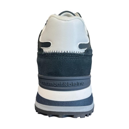 Harmont&Blain A60.A6 Sneakers Uomo Stringate Blu