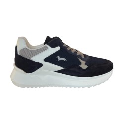 Harmont&Blain BM0.A6 Sneakers Uomo Stringate Blu