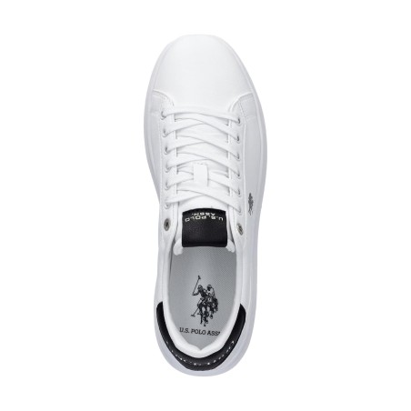 U.S. Polo Assn. CODY010B Sneakers Uomo Stringate White/Black