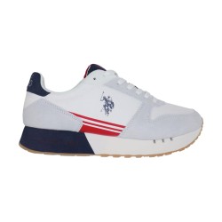 U.S. Polo Assn. DENIM001M Sneakers Donna Stringate White/D.Blu