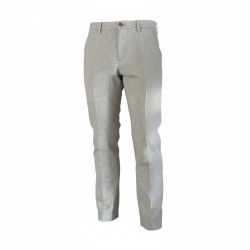 URBAN RING UR1151017 Pantalaccio Uomo Regular Misto Lino Corda