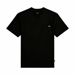 Dickies DK0A4YFCBLK1 LURAY POCKET TEE SS T-Shirt Uomo con Taschino Laterale Nero   