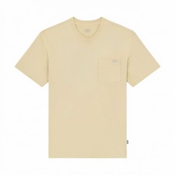 Dickies DK0A4YFCL171 LURAY POCKET TEE SS T-Shirt Uomo con Taschino Laterale Beige