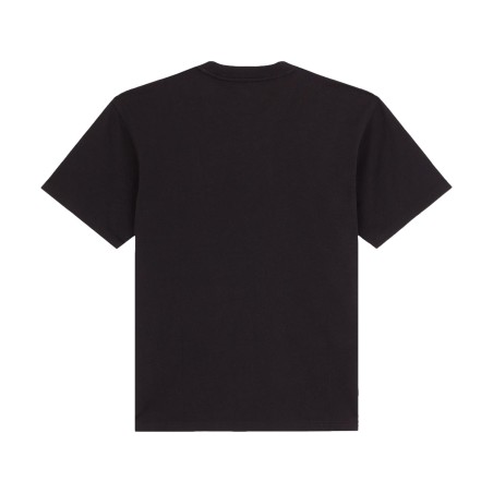Dickies DK0A89ENBLK1 LORETTO SS TEE T-Shirt Uomo con Logo Laterale Ricamato Nero