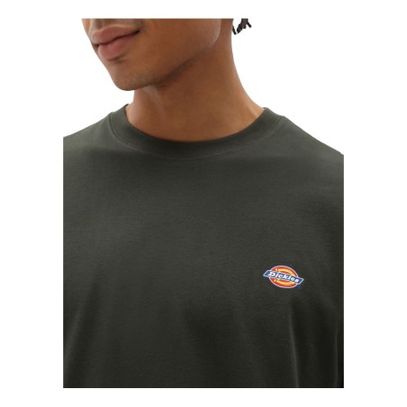 Dickies DK0A4XDBOGX1 MAPLETON SS TEE T-Shirt Uomo con Logo Laterale Stampato Verde