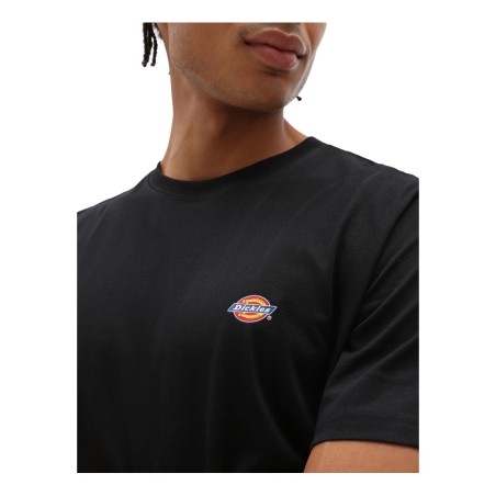 Dickies DK0A4XDBBLK1 MAPLETON SS TEE T-Shirt Uomo con Logo Laterale Stampato Nero