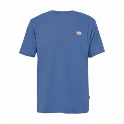 Dickies DK0A4XBRI21 MAPLETON SS TEE T-Shirt Uomo con Logo Laterale Stampato Indigo