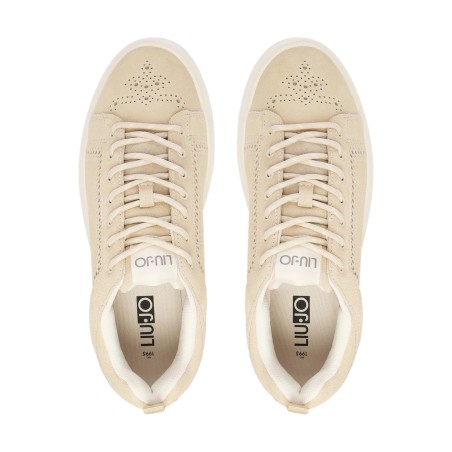 Liu Jo BIG 05B Sneakers Uomo Stringate Beige 