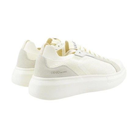 Liu Jo BIG06 Sneakers Uomo Stringate Milk