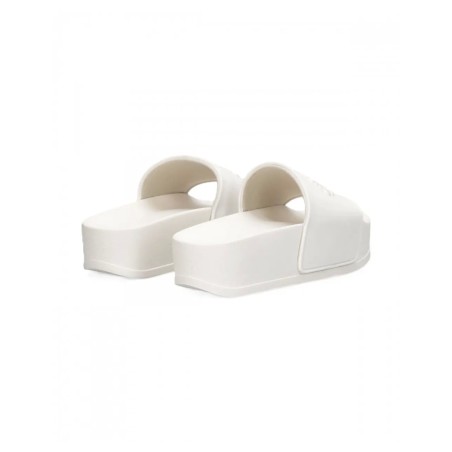 LIU JO MYKONOS 01 Ciabatta Donna a Fascia Platform Bianco