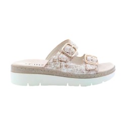 Cinzia Soft SV921038G 002 Ciabatta Donna Con Doppia Fascia Regolabile Bronzo