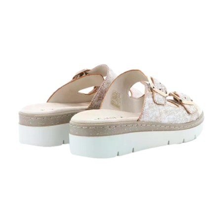 Cinzia Soft SV921038G 002 Ciabatta Donna Con Doppia Fascia Regolabile Bronzo