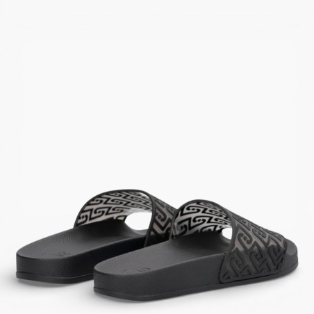 LIU JO KOS 21 Ciabatta Donna Slippers a Fascia Nero