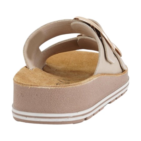 Cinzia Soft SV20071 003 Ciabatta Donna Con Doppia Fascia Regolabile Beige