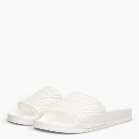 LIU JO KOS 21 Ciabatta Donna Slippers a Fascia Bianco