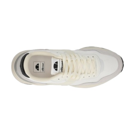 Ellesse JAMAR Sneakers Uomo Stringate In Nylon White Black