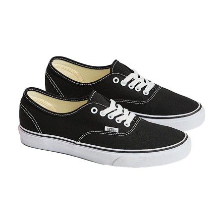 VANS VN000EE3BLK1 AUTHENTIC Sneakers Uomo Stringate Nero