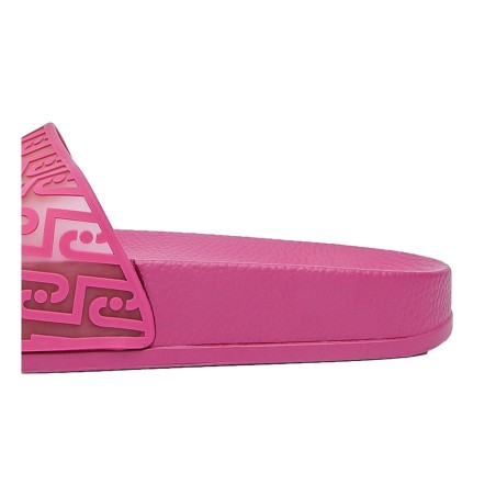 LIU JO KOS 21 Ciabatta Donna Slippers a Fascia Fuxia